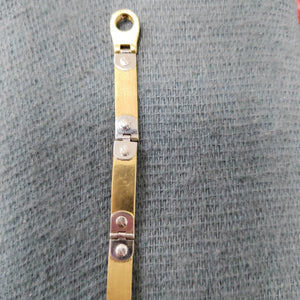 PULSERA ORO COMBINADO 14 K 12,40 GRMS (SEMINUEVO)