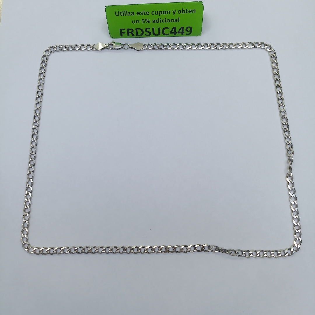 CADENA PLATA 12.6 GRMS (SEMINUEVO)