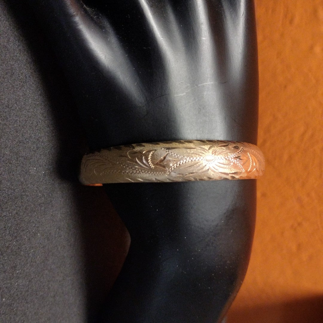 PULSERA RIGIDA ORO 14 K 11,40 GRMS (SEMINUEVO)