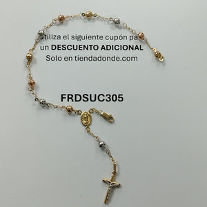 PULSERA ORO COMBINADO 14 K 4,70 GRMS (SEMINUEVO)
