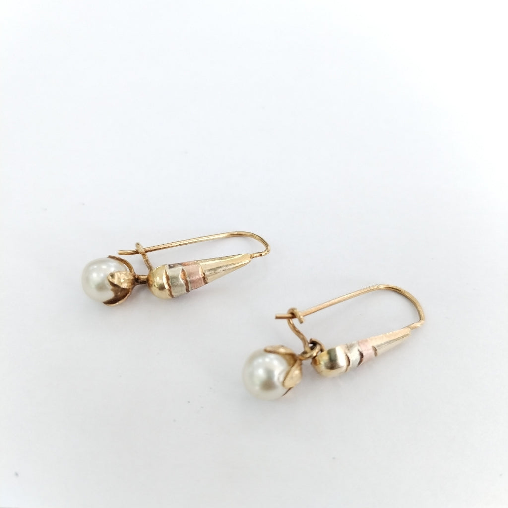 ARETES PAR ORO 10 K 1.3 GRMS (SEMINUEVO)