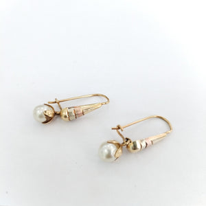 ARETES PAR ORO 10 K 1.3 GRMS (SEMINUEVO)