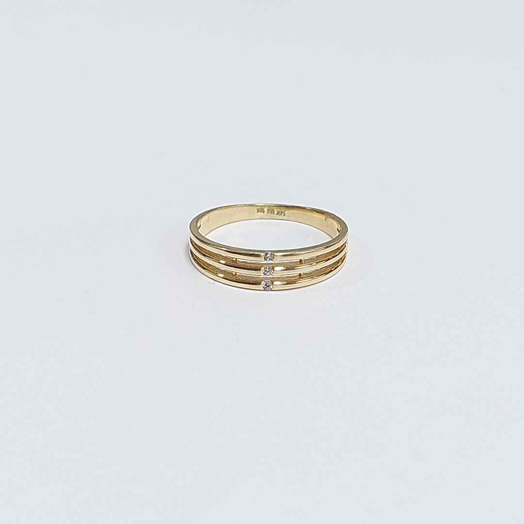 ANILLOS DAMA ORO 14K 1.6 (NUEVO)