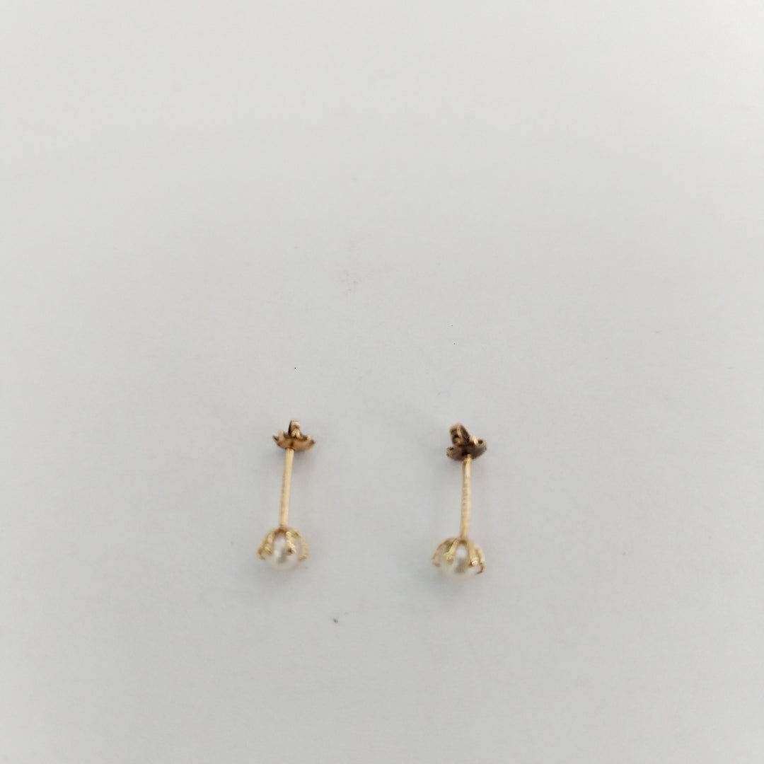 BROQUELES PAR ORO 14 K 0,20 GRMS (SEMINUEVO)