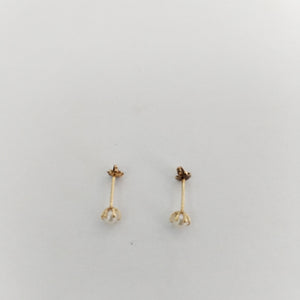BROQUELES PAR ORO 14 K 0,20 GRMS (SEMINUEVO)
