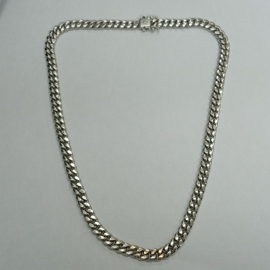 CADENA ORO BLANCO 10 K 30.6 GRMS (SEMINUEVO)