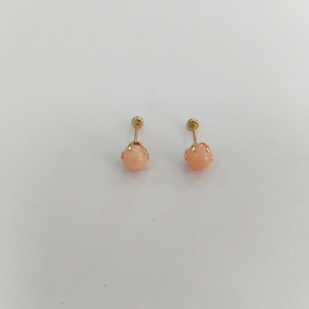 BROQUELES PAR ORO 14 K 0,60 GRMS (SEMINUEVO)