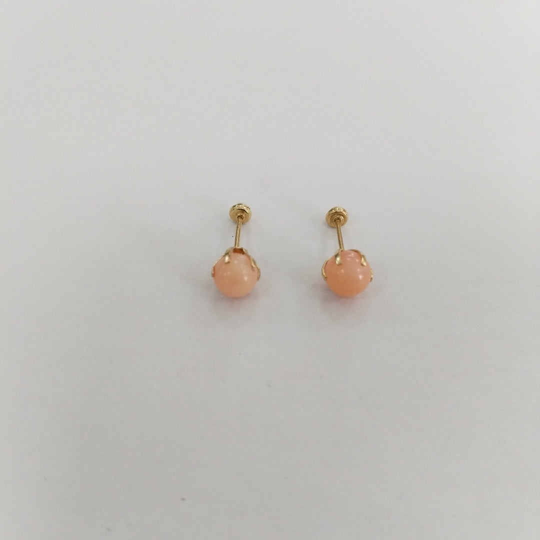 BROQUELES PAR ORO 14 K 0,60 GRMS (SEMINUEVO)