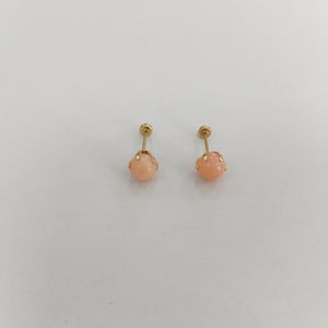BROQUELES PAR ORO 14 K 0,60 GRMS (SEMINUEVO)