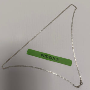 CADENA PLATA 3,40 GRMS (SEMINUEVO)