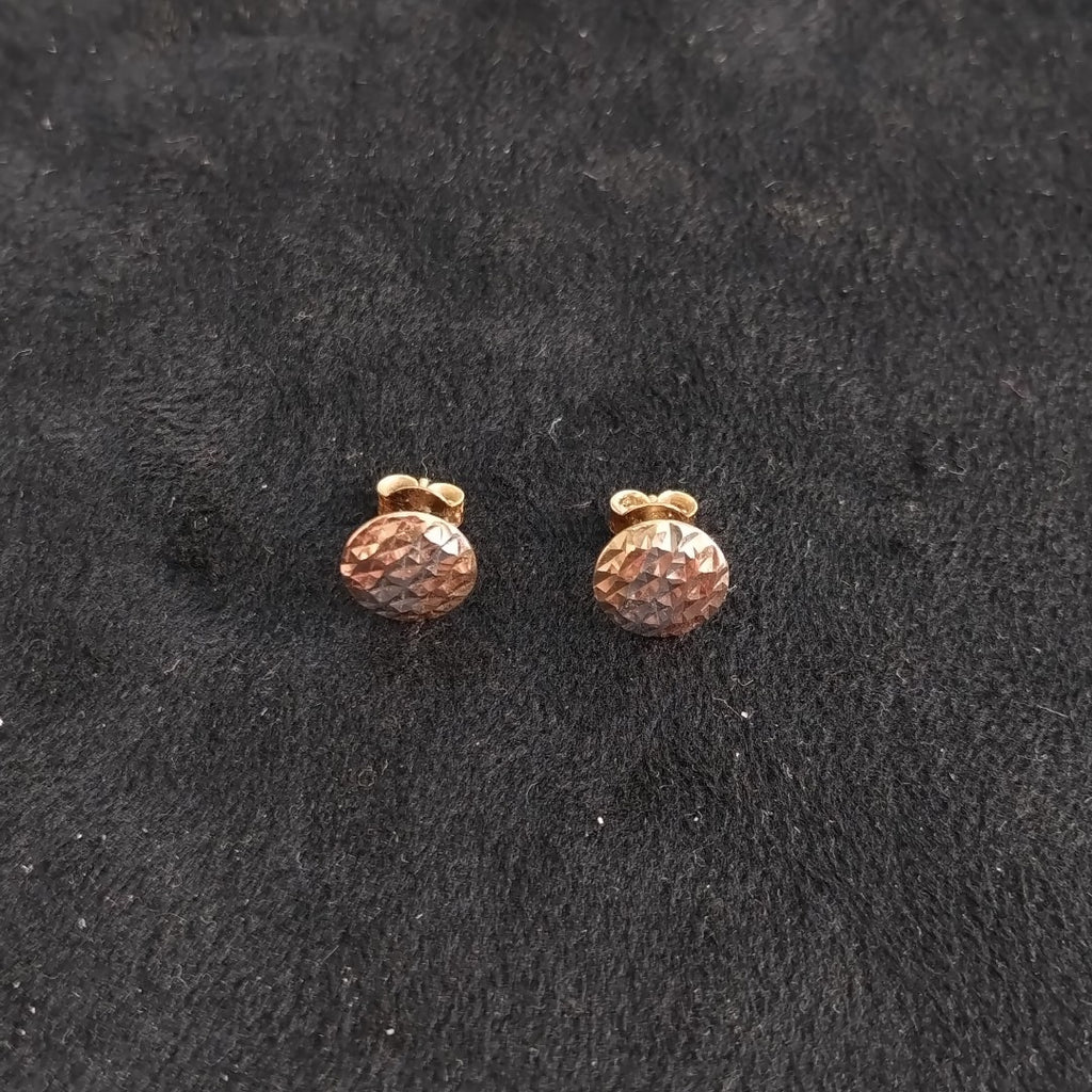 ARETES PAR ORO 10 K 1,00 GRMS (SEMINUEVO)
