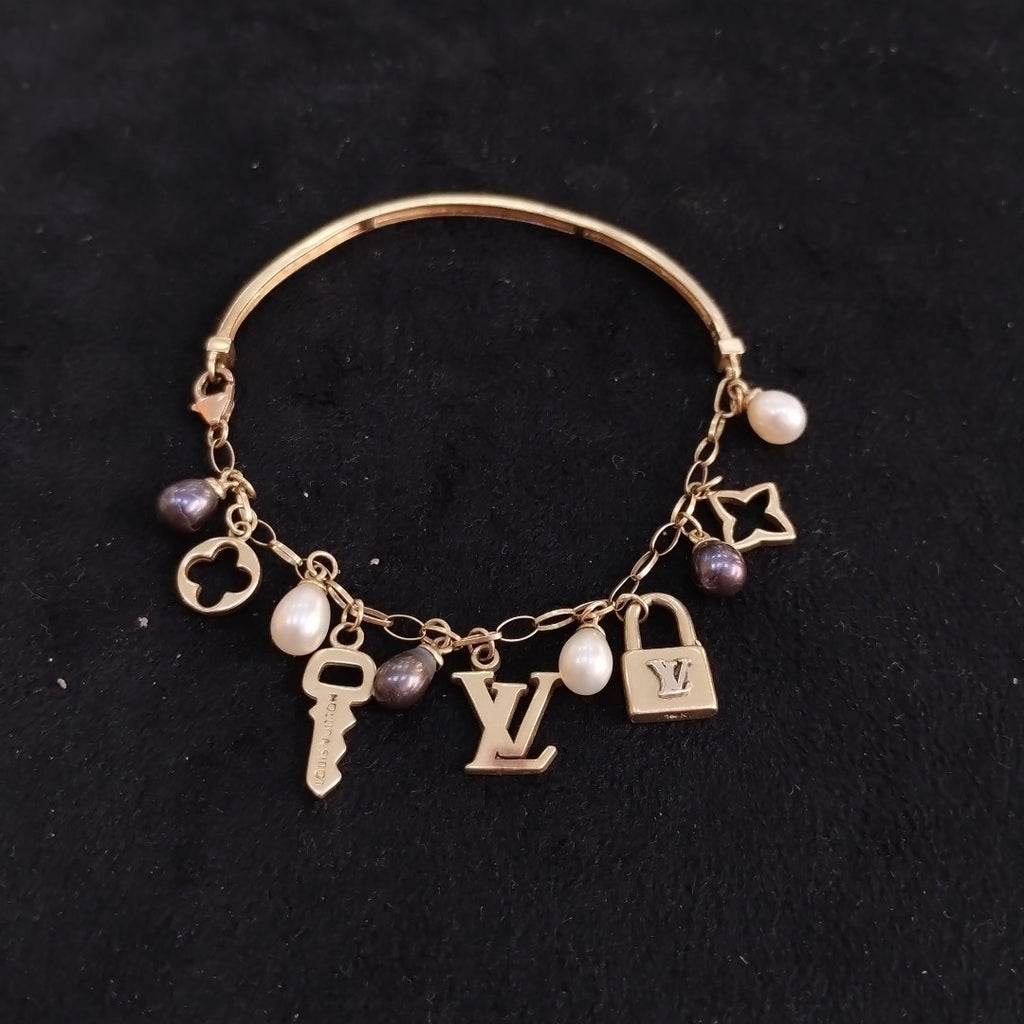 PULSERA RIGIDA ORO 14 K 11,10 GRMS (SEMINUEVO)