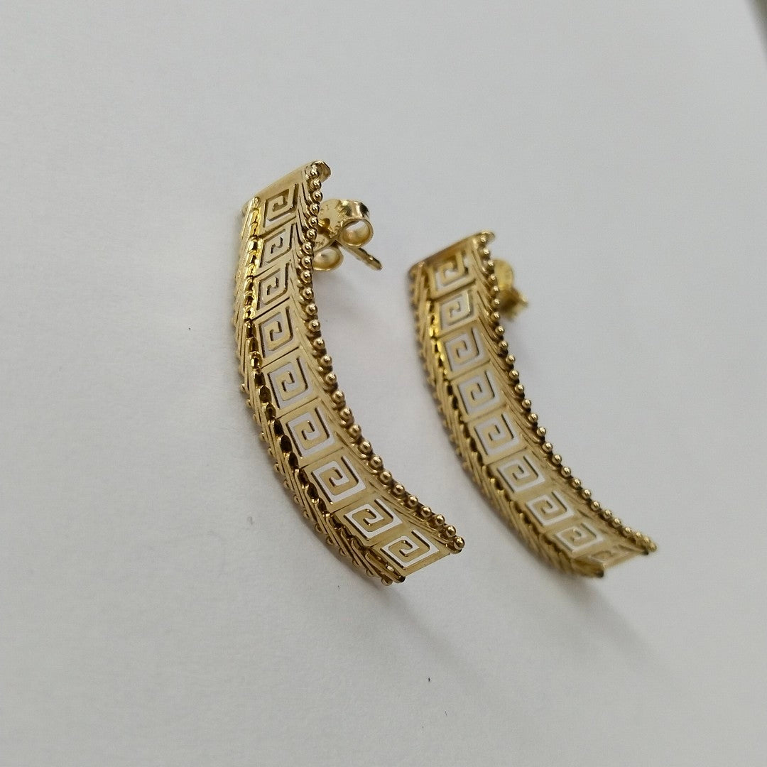 ARETES PAR ORO 10 K 2.7 GRMS (SEMINUEVO)