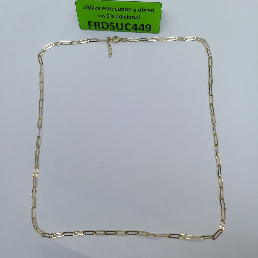 CADENA ORO 14 K 3.9 GRMS (SEMINUEVO)