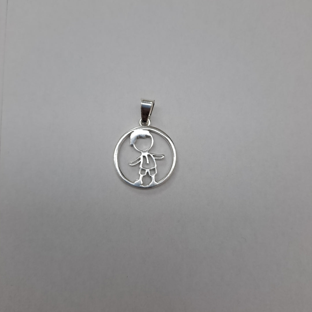 DIJE NIÑO PLATA .925 1.9 GR (NUEVO)