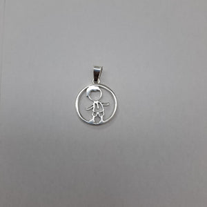 DIJE NIÑO PLATA .925 1.9 GR (NUEVO)