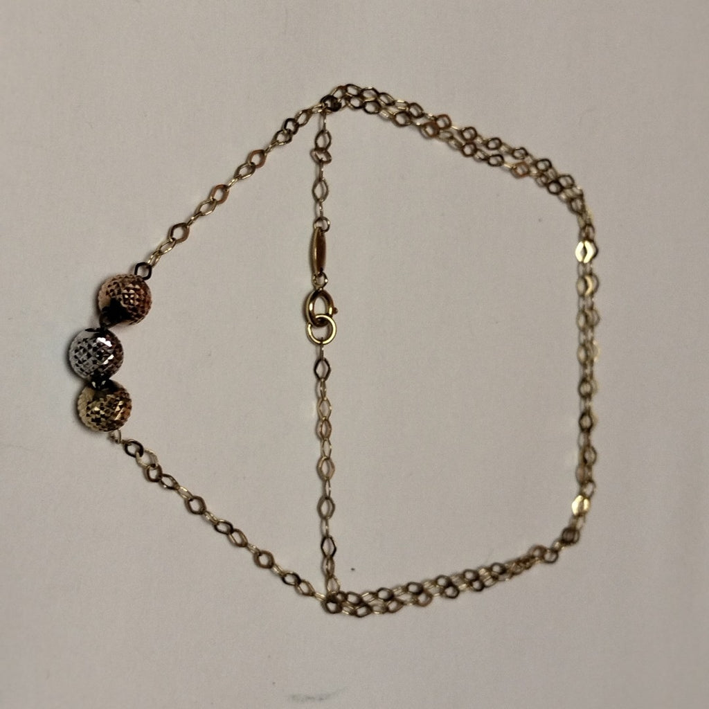 GARGANTILLA ORO COMBINADO 14 K 2,70 GRMS (SEMINUEVO)