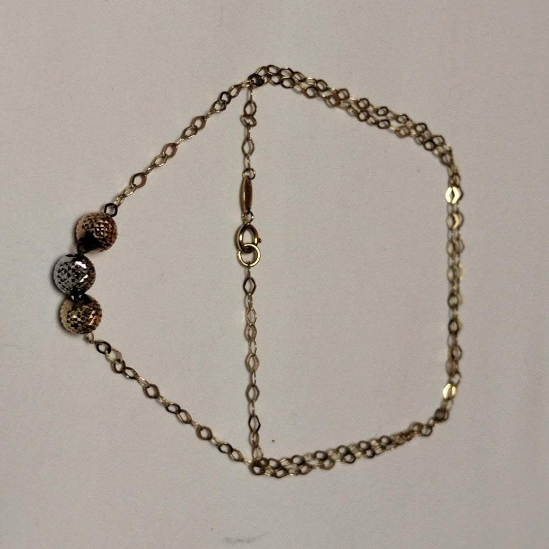 GARGANTILLA ORO COMBINADO 14 K 2,70 GRMS (SEMINUEVO)
