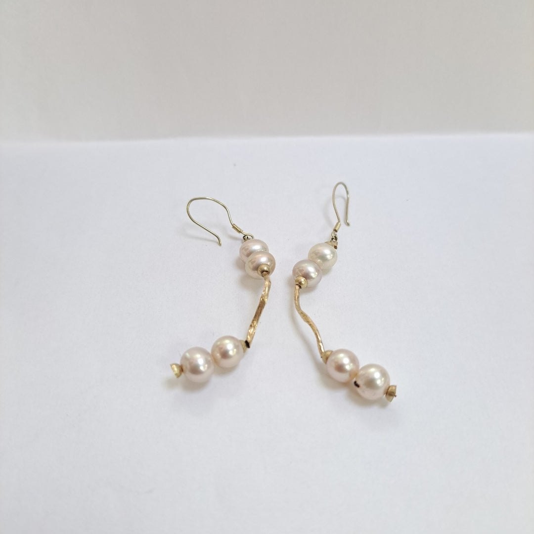 ARETES PAR ORO 10 K 4,00 GRMS (SEMINUEVO)