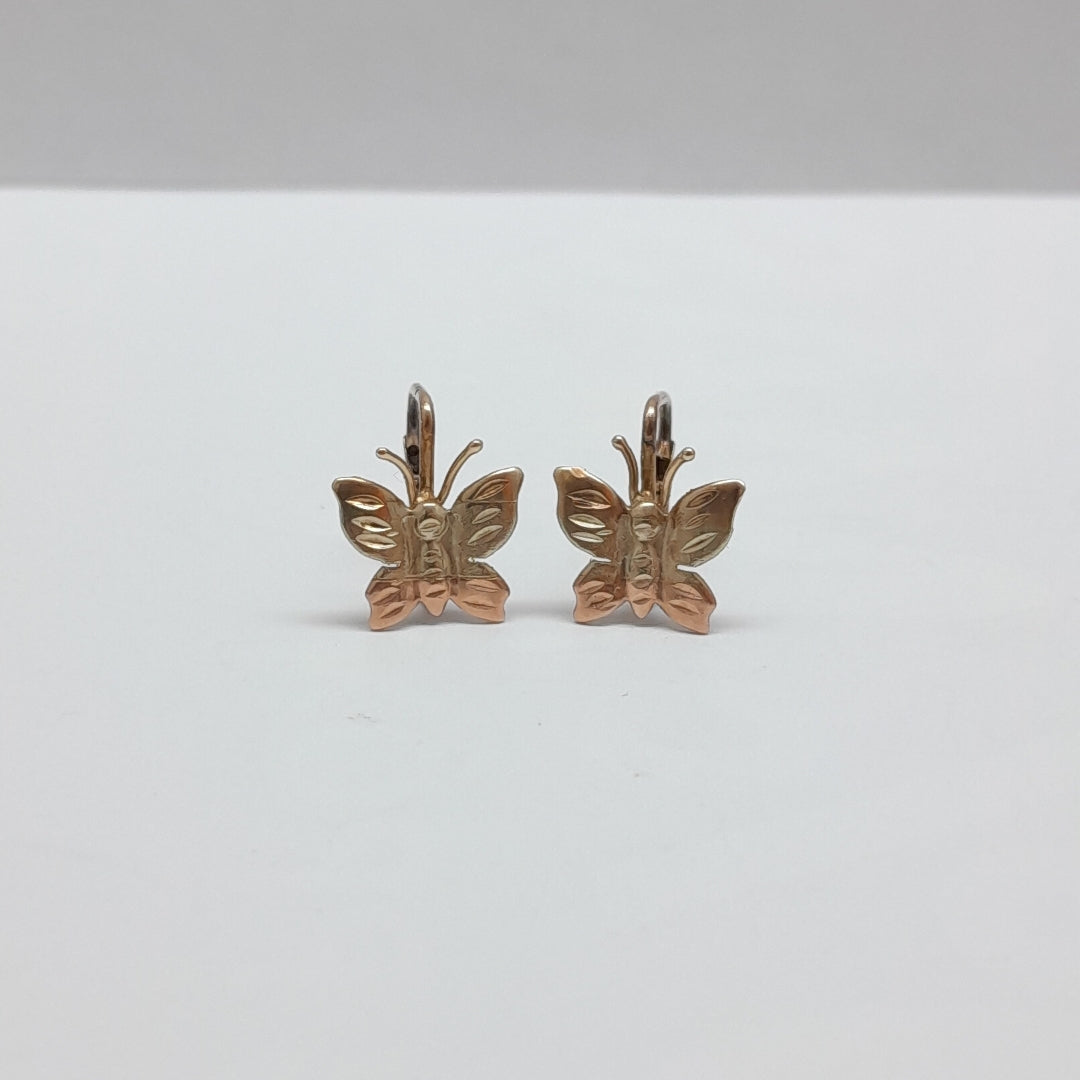ARETES PAR ORO 8 K 1.3 GRMS (SEMINUEVO)