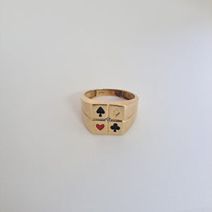 ANILLO ORO 10 K 4.4 GRMS (SEMINUEVO)