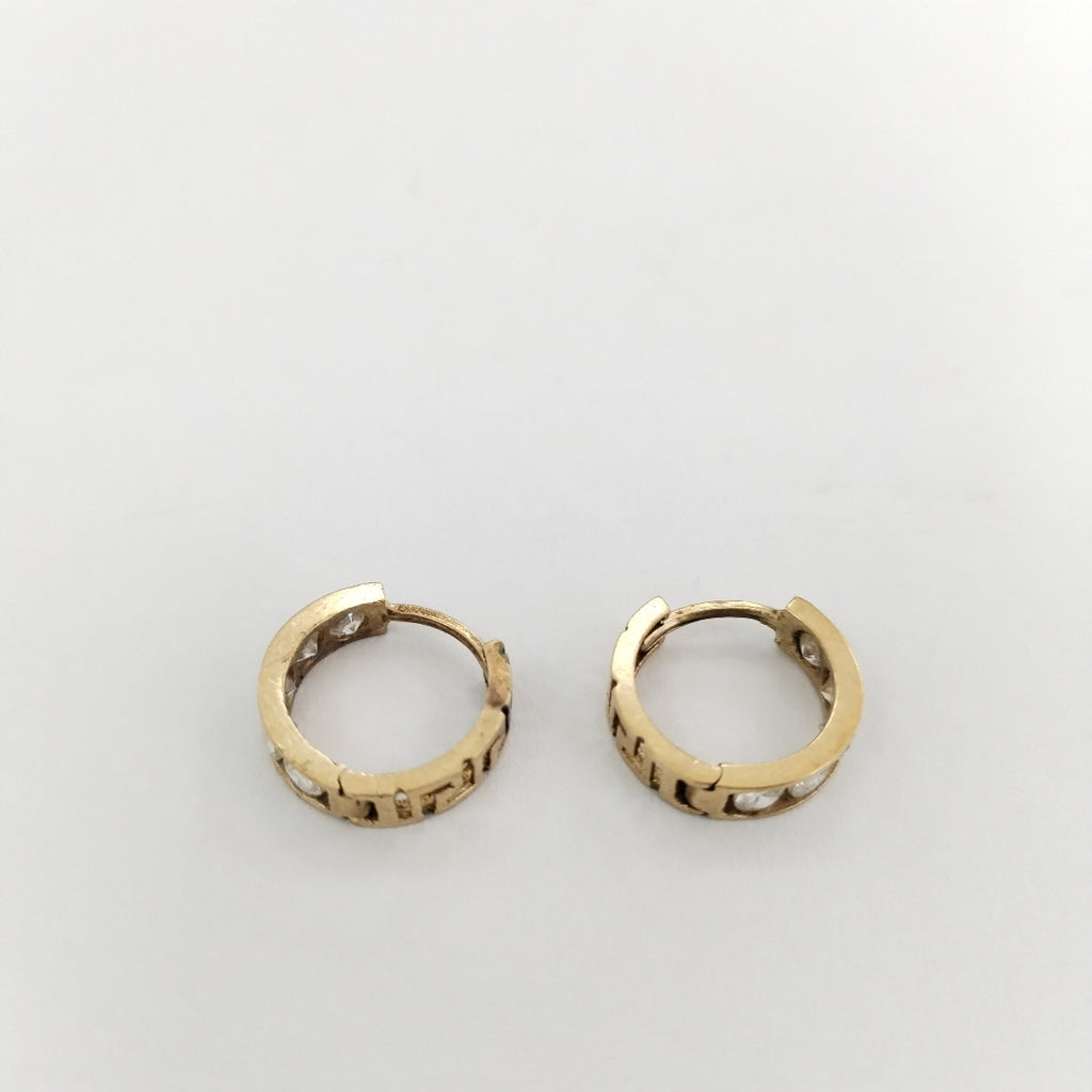 ARRACADAS PAR ORO 10 K 1,90 GRMS (SEMINUEVO)