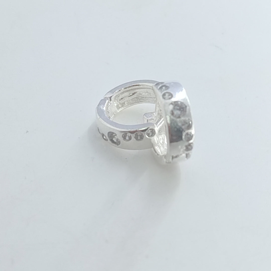 ARRACADAS C/CIRCONIAS PLATA .925 2.4 GR (NUEVO)