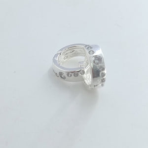 ARRACADAS C/CIRCONIAS PLATA .925 2.4 GR (NUEVO)
