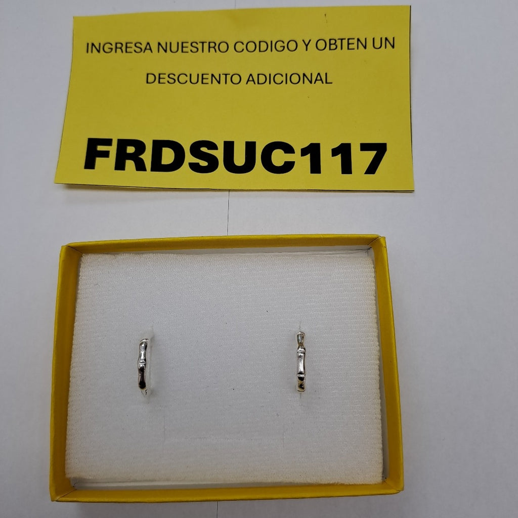 ARRACADAS ESPECIAL PLATA .925 2.9 GR (NUEVO)