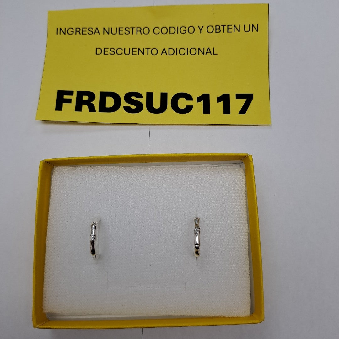 ARRACADAS ESPECIAL PLATA .925 2.9 GR (NUEVO)