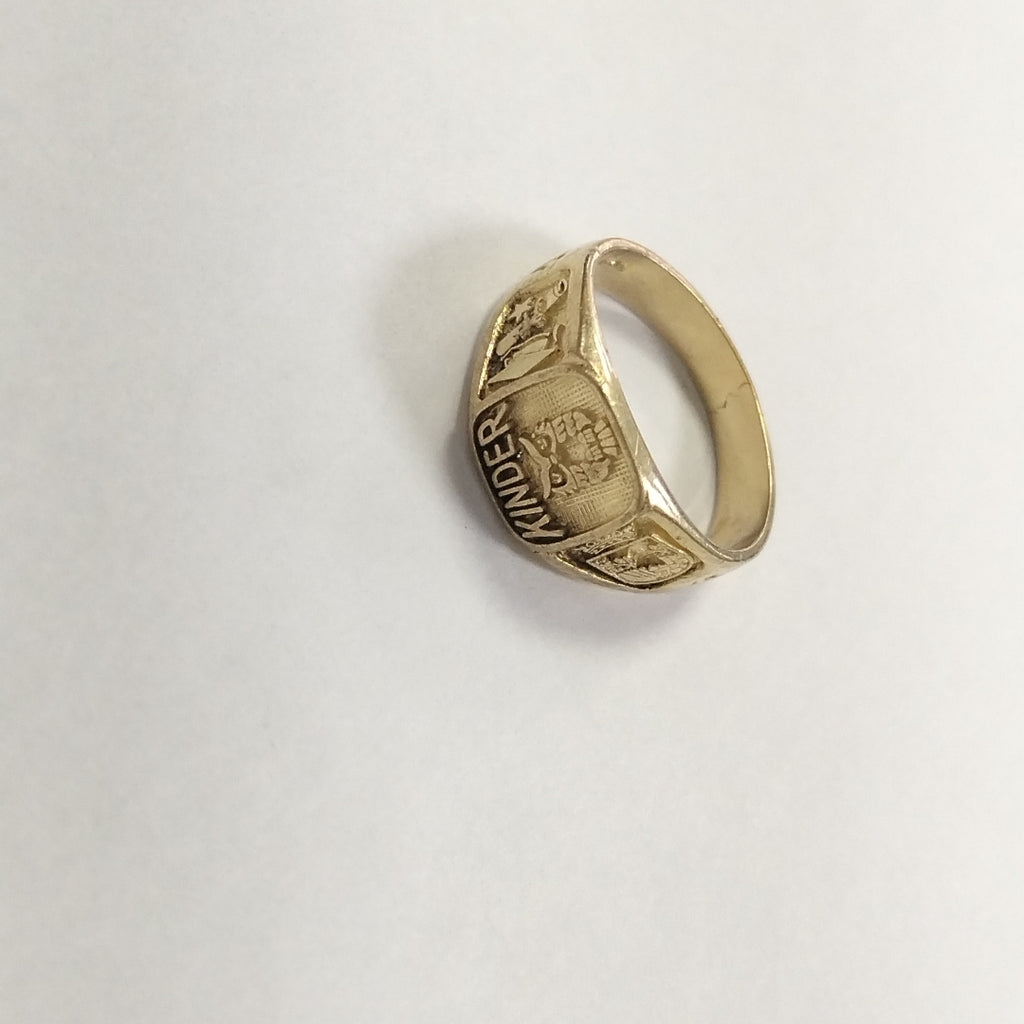 ANILLO DE GRADUACIÓN ORO 8 K 2,20 GRMS (SEMINUEVO)