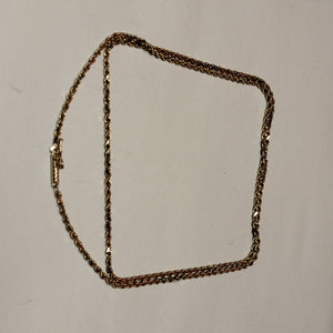 CADENA ORO 14 K 8,90 GRMS (SEMINUEVO)