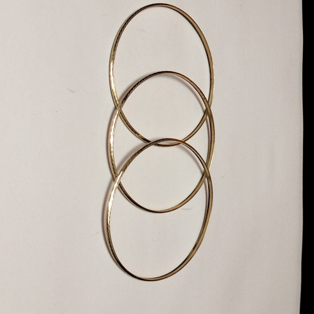 PULSERA RIGIDA ORO 14 K 15,00 GRMS (SEMINUEVO)