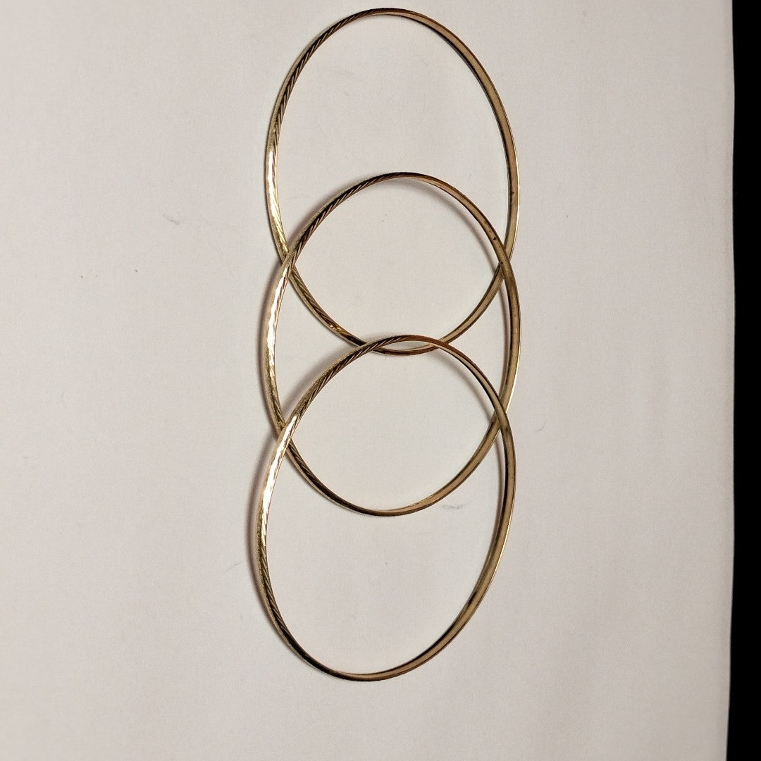 PULSERA RIGIDA ORO 14 K 15,00 GRMS (SEMINUEVO)