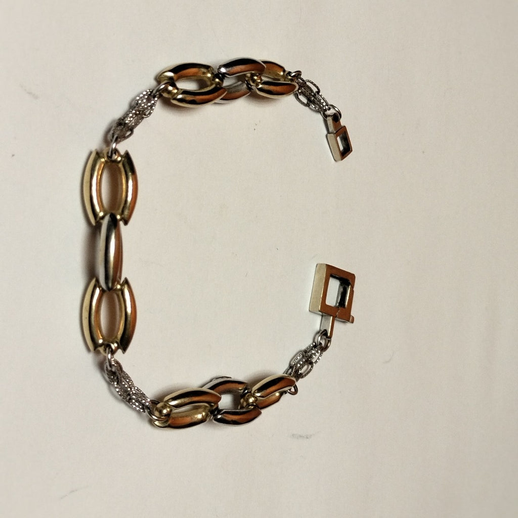 PULSERA ORO COMBINADO 14 K 11,70 GRMS (SEMINUEVO)