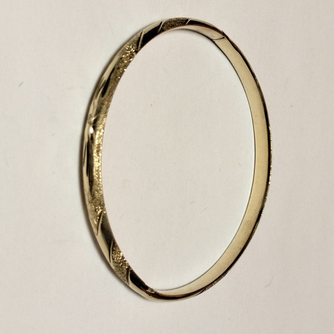 PULSERA RIGIDA ORO 14 K 6,50 GRMS (SEMINUEVO)