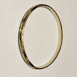 PULSERA RIGIDA ORO 14 K 6,50 GRMS (SEMINUEVO)