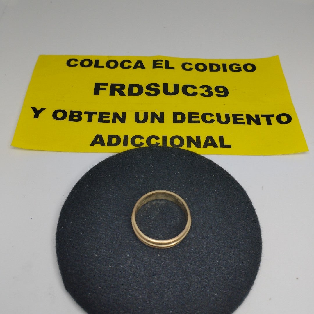 ARGOLLA ORO 10 K 2 GRMS (SEMINUEVO)