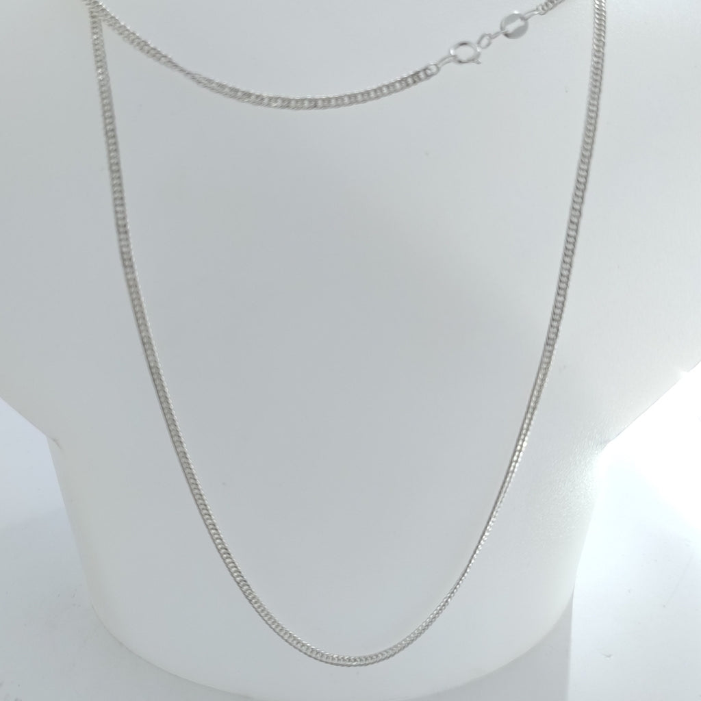 CADENA BARBADA PLATA .925 60 CM 5.02 GR (NUEVO)