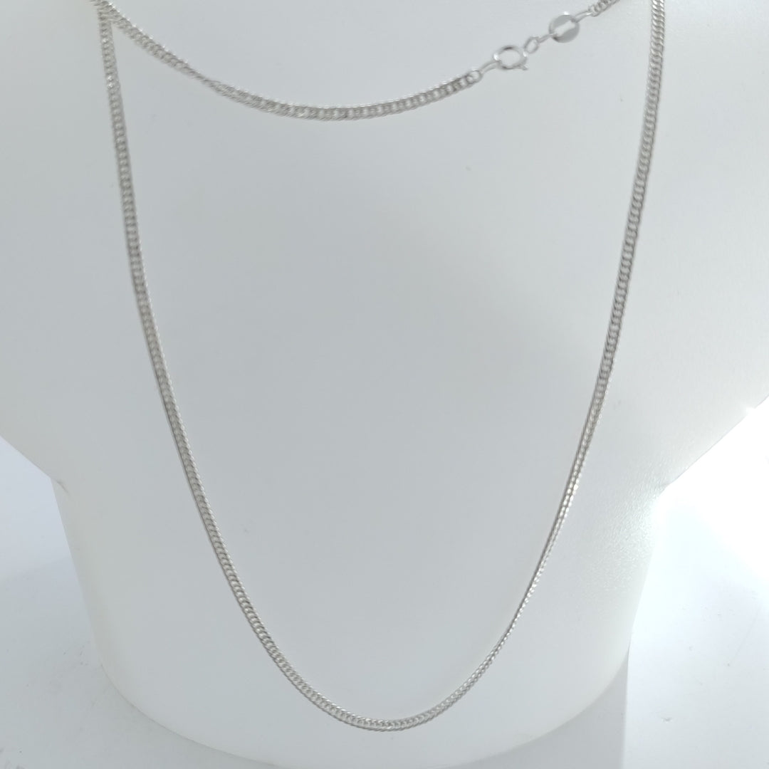 CADENA BARBADA PLATA .925 60 CM 5.02 GR (NUEVO)