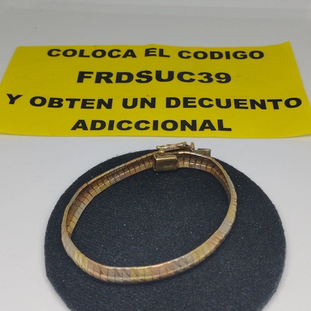 PULSERA ORO 14 K 14.2 GRMS (SEMINUEVO)