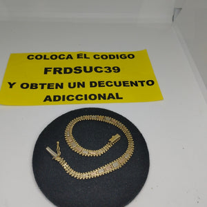 PULSERA ORO 14 K 9.1 GRMS (SEMINUEVO)