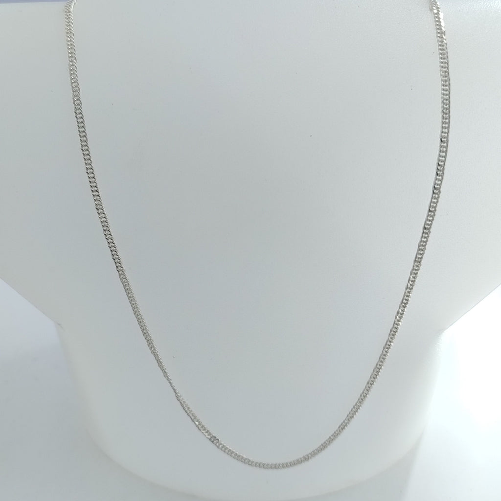 CADENA BARBADA PLATA .925 60 CM 4.92 GR (NUEVO)