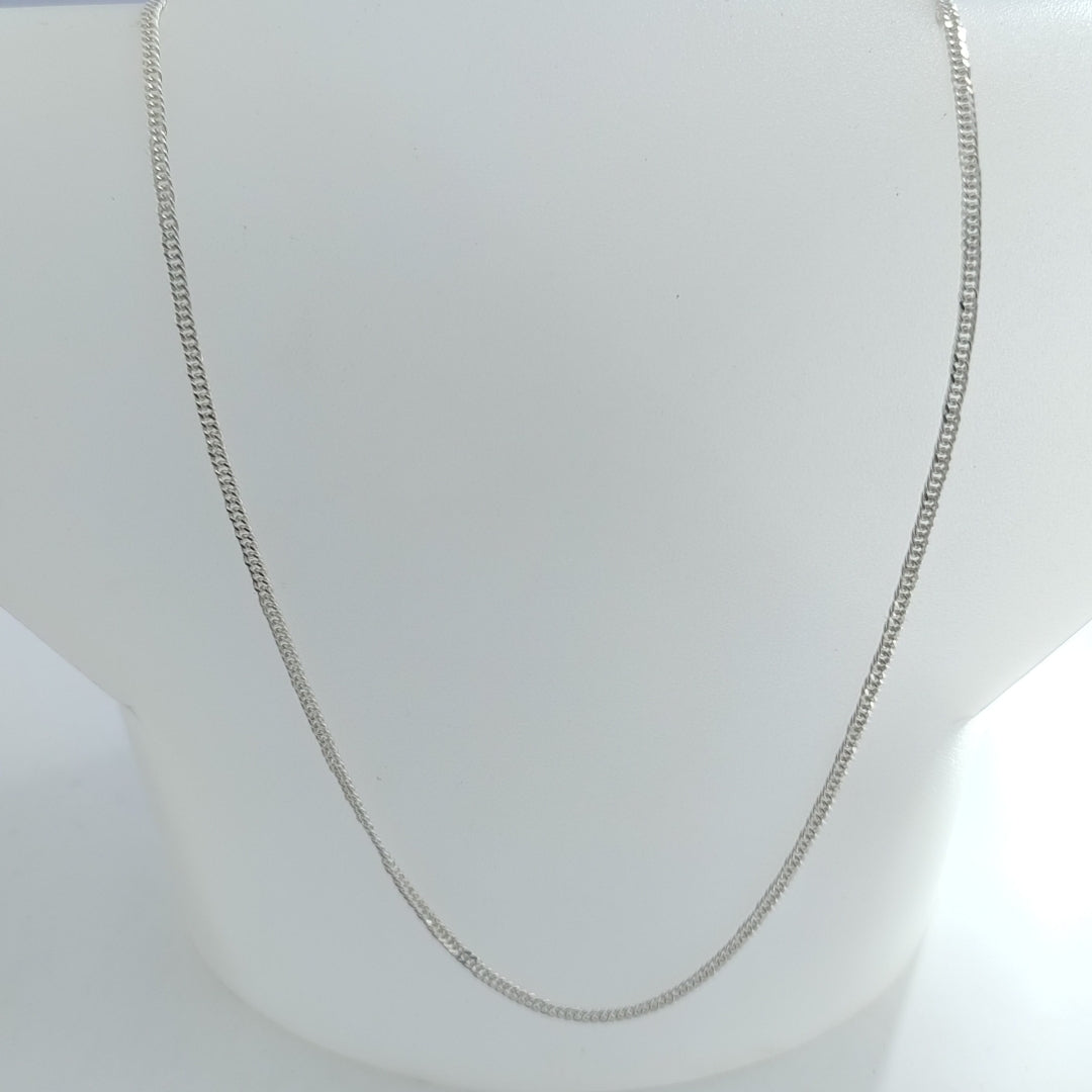 CADENA BARBADA PLATA .925 60 CM 4.92 GR (NUEVO)