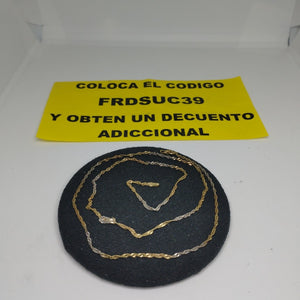 CADENA ORO 14 K 1.9 GRMS (SEMINUEVO)