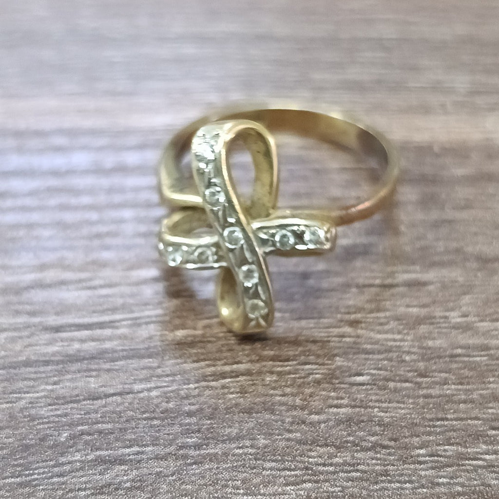 ANILLO ORO 14 K 3,50 GRMS (SEMINUEVO)