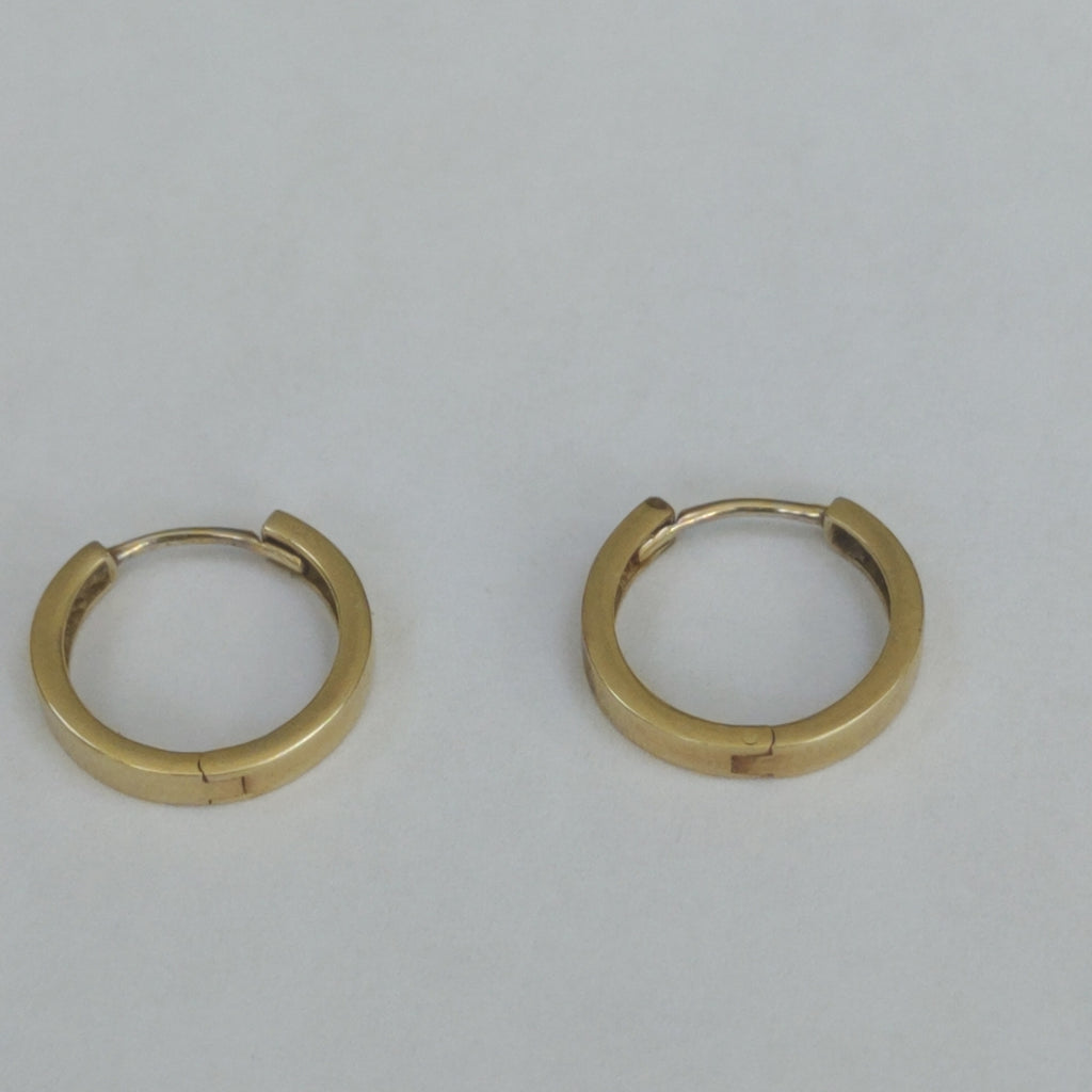 ARRACADAS PAR ORO 10 K 1.4 GRMS (SEMINUEVO)