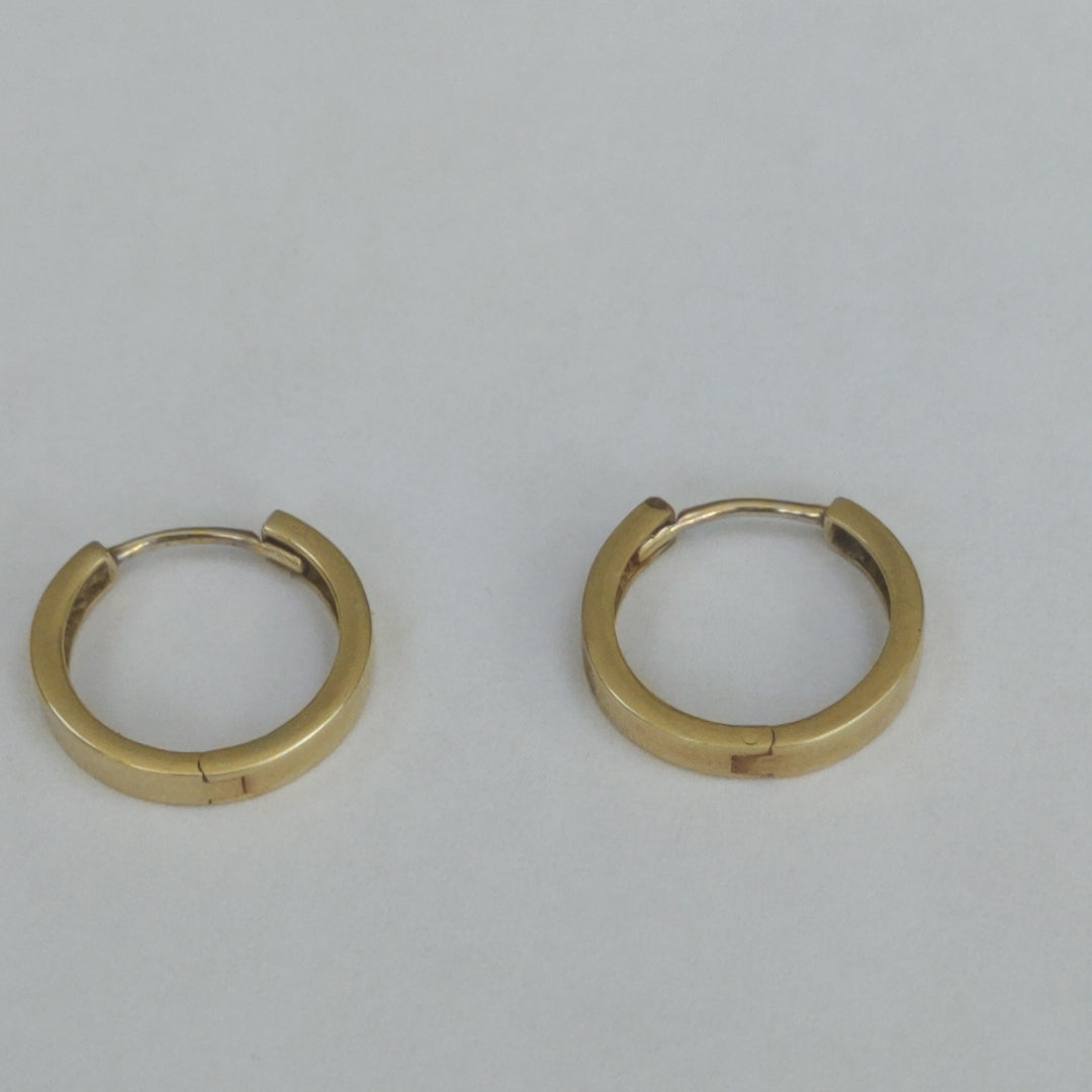 ARRACADAS PAR ORO 10 K 1.4 GRMS (SEMINUEVO)