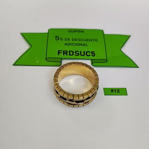 ANILLO ORO 14 K 21.3 GRMS (SEMINUEVO)