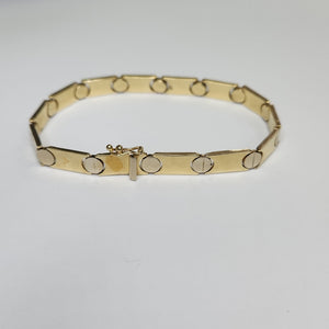 PULSERA ORO 14 K 14,00 GRMS (SEMINUEVO)